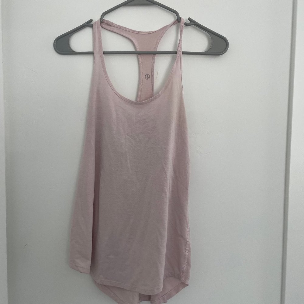 Lululemon Razor Back Workout Top Mauve